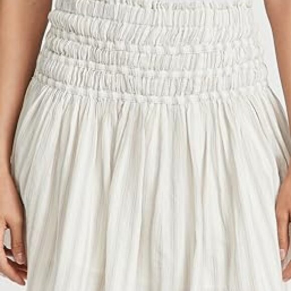 MADEWELL SMOCKED MINI SKIRT - Picture 1 of 3